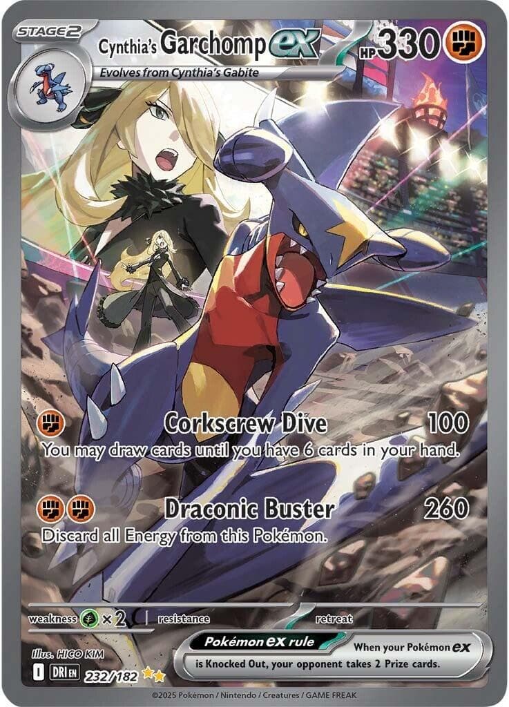 Cynthia's Garchomp ex (Mint)